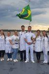 Alunos da FIMCA realizam atendimento no Navio da Marinha do Brasil