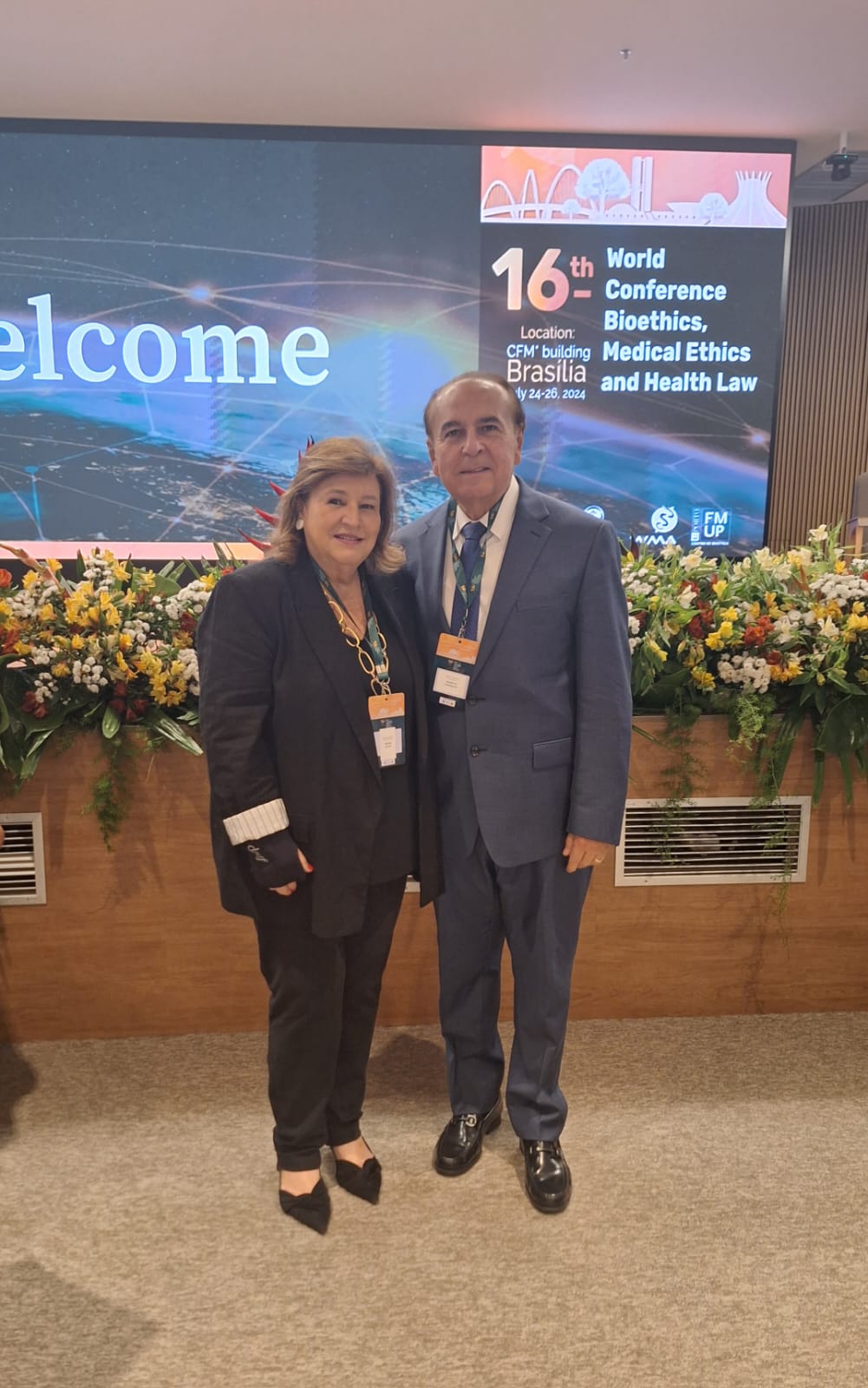 O Grupo Educacional Aparício Carvalho e o Centro Universitário FIMCA  Participam da 16ª Conferência Mundial sobre Bioética, Ética Médica e Direito  da Saúde em Brasília. - FIMCA Vilhena