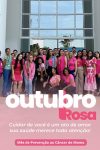 Ação Outubro Rosa com os Colaboradores da FIMCA